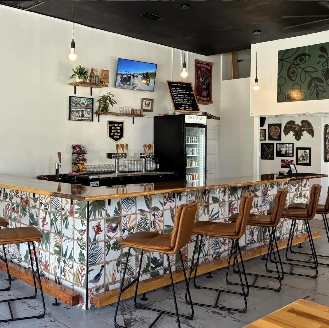 Inside Ink & Barley