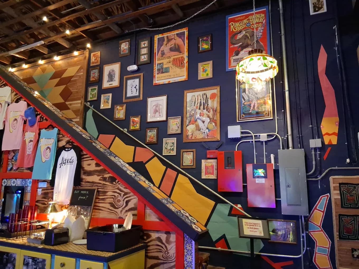 Inside Alfred's